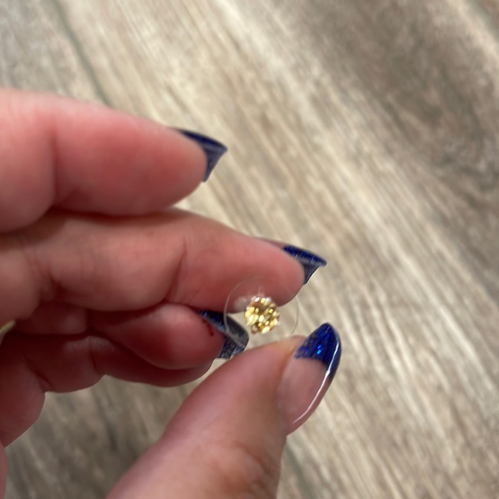 3 Sets of Genuine Gem Earrings